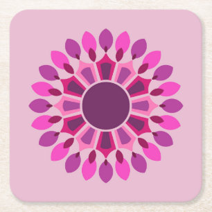 SPECIAL COLOURFULL LOVE GIFT DAUGHTER SON WEDDING SQUARE PAPER COASTER