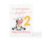 Special Cow Birthday Card for Granddaughter