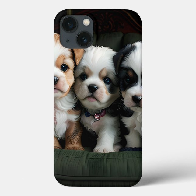 Special Cute Puppies 2 Case-Mate iPhone Case (Back)