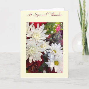 Special Daisies Thanks Card