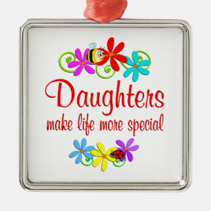 Special Daughter Metal Ornament