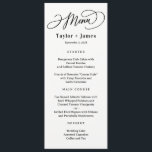Special Day EDITABLE COLOR Wedding Menu Card<br><div class="desc">Stylish menu card by © berryberrysweet . Printable digital files and matching items are available! Visit our website at berryberrysweet.com for stylish stationery designs and personalized gifts.</div>