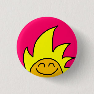Special Days Icon Pink 1 Inch Round Button