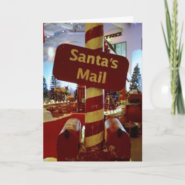 SPECIAL DEIVERY CHRISTMAS CARD (Front)