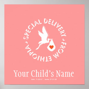 Special Delivery - Commemorative Poster