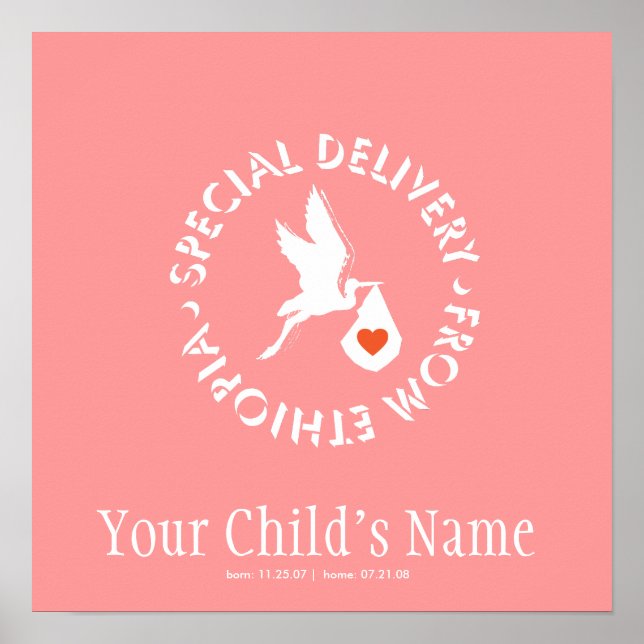 Special Delivery - Commemorative Poster (Front)