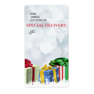 SPECIAL DELIVERY,  Festive Christmas Packages