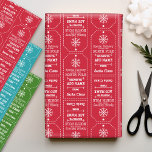 Special Delivery From North Pole - Add Child Name Wrapping Paper Sheet<br><div class="desc">Add a child's name to make a unique and trendy Santa Claus memento. This modern,  bold typography design will make your packages stand out in a crowd. A cute design for the kids.</div>