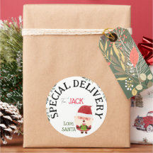 Special Delivery From Santa Christmas Sticker