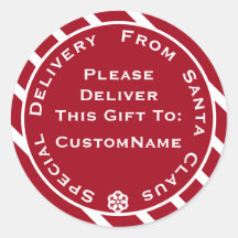 Special Delivery From Santa Claus Christmas Gift