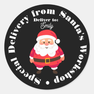 Special Delivery from Santa's Workshop Classic Round Sticker