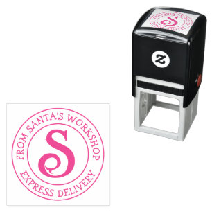 Special Delivery from Santa's Workshop monogrammed Self-inking Stamp