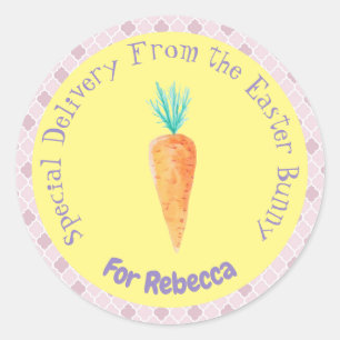 Special Delivery from the Easter Bunny Classic Round Sticker