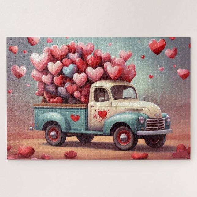 Special Delivery Valentine's Day Jigsaw Puzzle (Horizontal)