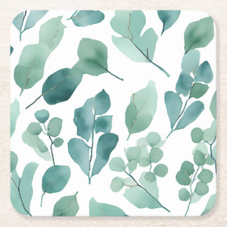 special design square paper coaster