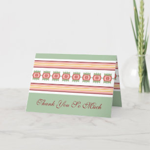 Special Designed Personalized Thank You Card