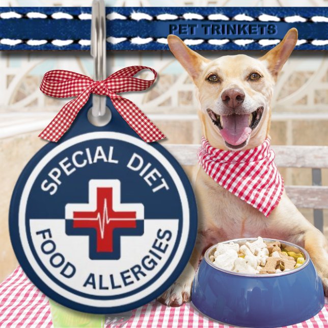Special Diet Allergy Dog Cat Pet Tag (Creator Uploaded)