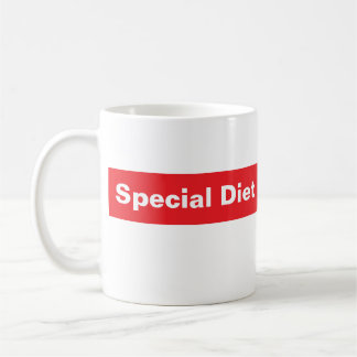 SPECIAL DIET coffee mug, law enforcement humour Mug