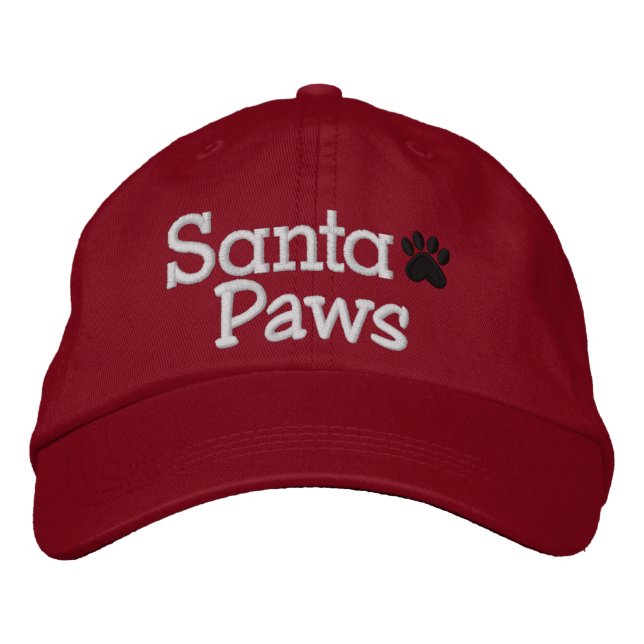 SPECIAL DISCOUNT SANTA PAWS Cap (Front)
