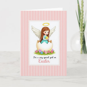 Special Easter Girl Card
