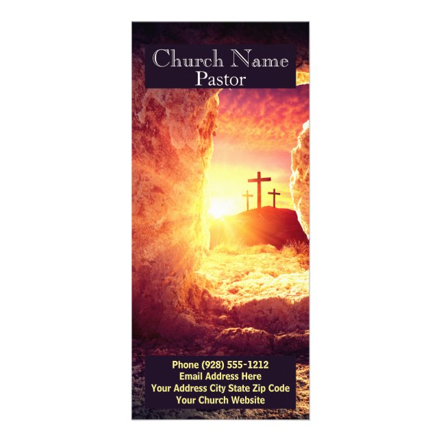 Special Easter Rack Card, Ministry Card (Front)