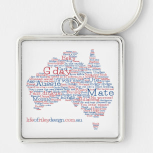 Special Edition Aussie Slang Keyring