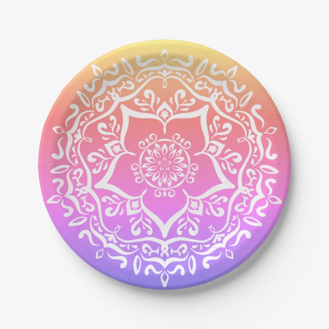 Special Edition Jarn Mandala Paper Plate (Front)