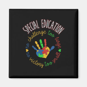 Special Education And Autism Awareness Teacher Magnet