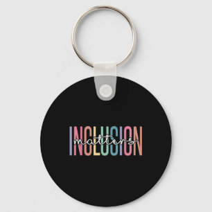 Special Education Autism Awareness Teacher Inclusi Keychain
