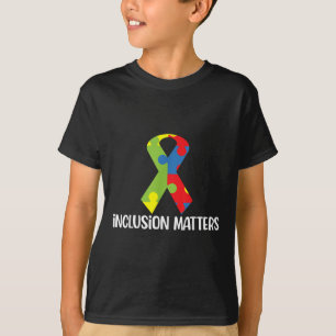 Special Education Autism Awareness Teacher Inclusi T-Shirt