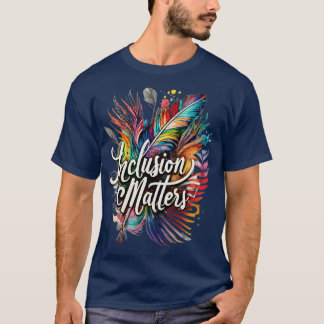 Special Education Autism Awareness Teacher Inclusi T-Shirt