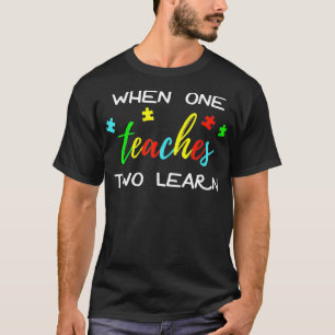 Special Education Autism Teacher Gift Autistic Kid T-Shirt
