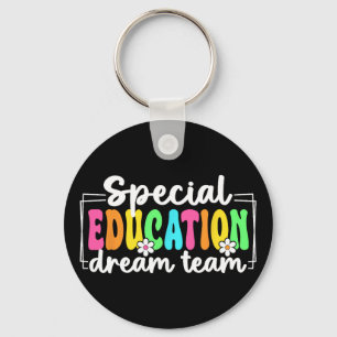 Special Education Dream Team Ck To School Sped Tea Keychain