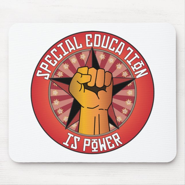 Special Education Is Power Mouse Pad (Front)