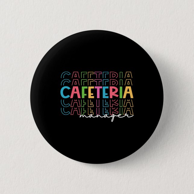 Special Education Sped School Support Team Cafeter 2 Inch Round Button (Front)