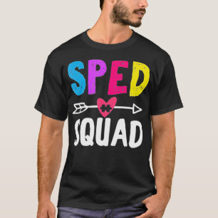 Special Education SPED Team Squad  T-Shirt
