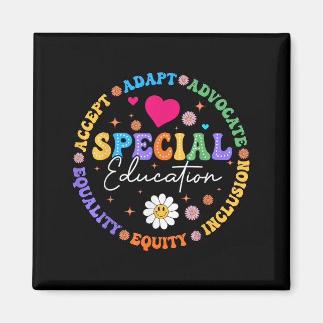 Special Education Squad Dream Team Sped Teacher Ap Magnet (Front)