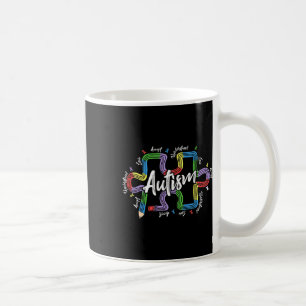 Special Education Teacher Autism Accept Understand Coffee Mug