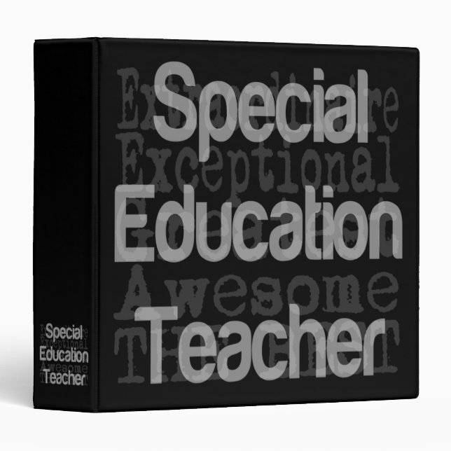 Special Education Teacher Extraordinaire Binder (Front/Spine)