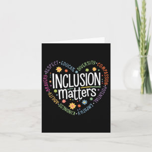 Special Education Teacher Inclusion Problems Autis Card