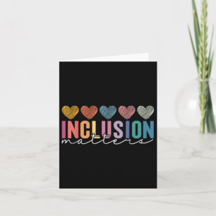 Special Education Teacher Inclusion S Adhd Autism Card