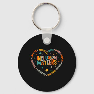 Special Education Teacher Inclusion S Autism Aware Keychain