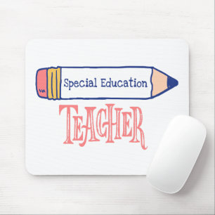 Special Education Teacher Pencil Design Mouse Pad