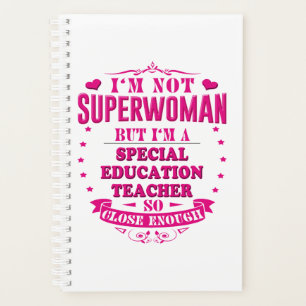 Special Education Teacher Planner Gifts Women Men