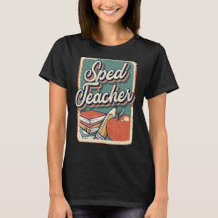 Special Education Teacher SPED ED Retro Retro Vint T-Shirt