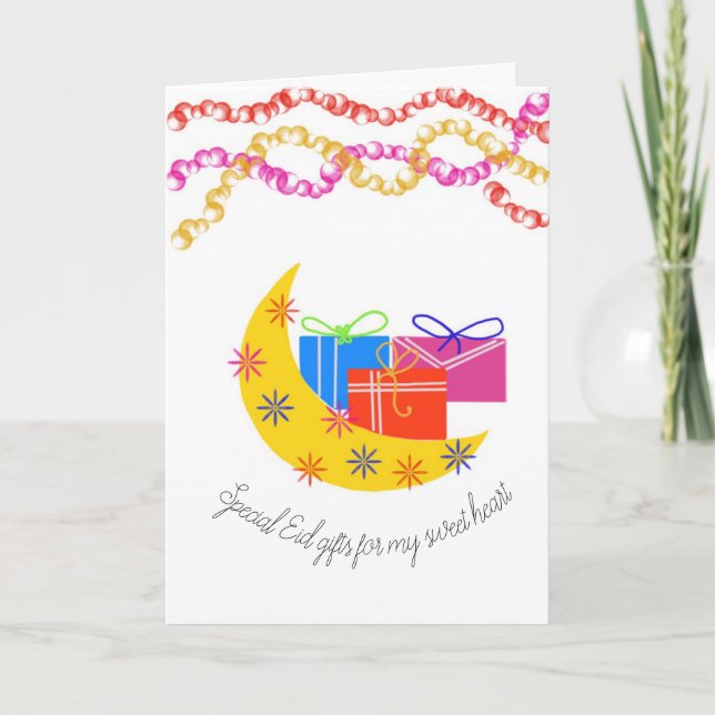 Special Eid gift card (Front)