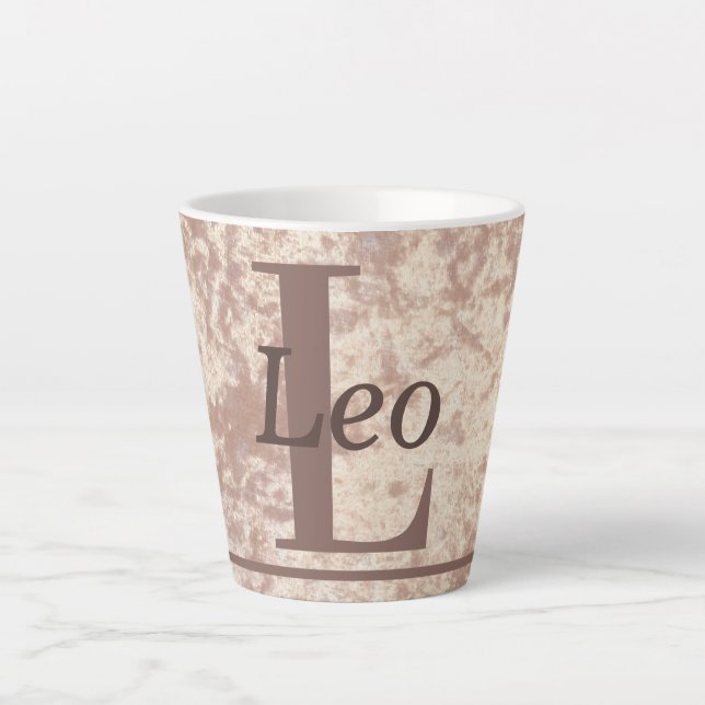 Special élégant Leo star signe cadeau de tasse tas (Devant)