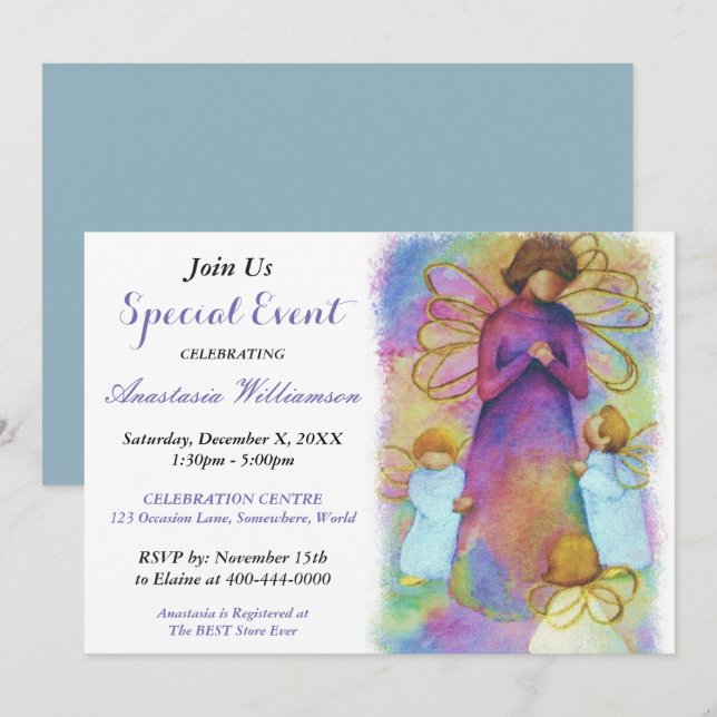 Special Event PARTY INVITE (Front/Back)