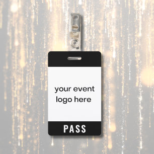 Special Event Pass Badge