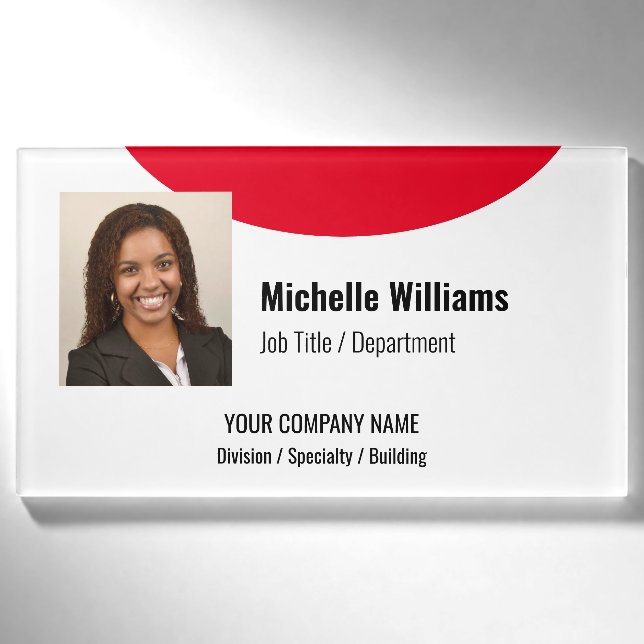 Special Event PHOTO Name Tag (Front)